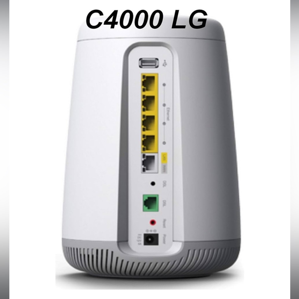 CenturyLink C4000LG Dual Band Modem Router WiFi-6 Beamforming DSL ADSL/VDSL - Picture 2 of 4